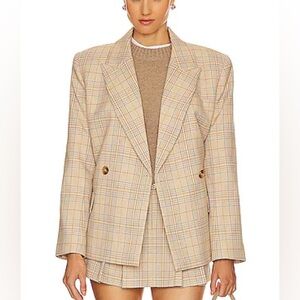 Ansley Blazer in Camel Multi Check
Song of Style